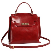 Toscanto Damen Handtasche Leder Tasche rot OTT884HR5