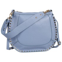 Toscanto Damen Echtleder Tasche hellblau OTTM105SH