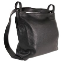 Toscanto Damen Cityrucksack Leder Tasche schwarz OTTM108SS