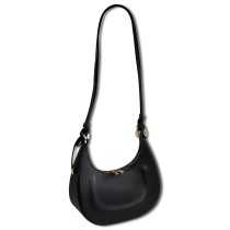 Toscanto Damen Umhängetasche Leder Tasche schwarz OTTM814US
