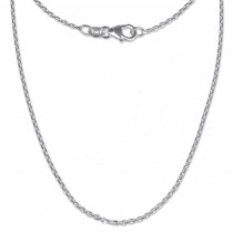 SilberDream Ankerkette fein 925er Silber Halskette 45cm Kette SDK21145