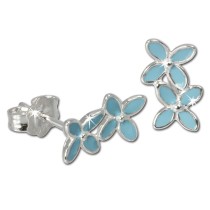 Kinder Ohrring Blümchen Silber Ohrstecker Kinderschmuck TW SDO607H