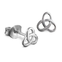 Teenie-Weenie Ohrstecker Gordischer Knoten 925 Silber Ohrring SDO8200J