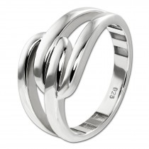 SilberDream Ring Modern Gr.56 Silberring aus 925er Silber SDR419J56
