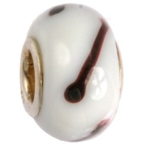 IMPPAC Glas 925 Spacer Cafe Latte European Beads SMB0202