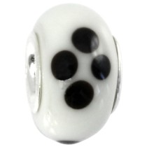 IMPPAC Glas 925 Bead Spacer White European Beads SMB8044