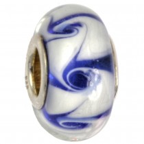 IMPPAC Glas 925 Spacer squiggly European Beads SMB8055
