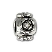 IMPPAC Sterling Silber Bead Kugel Rose European Beads SMQ398W