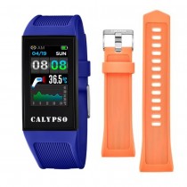Calypso Fitness Tracker Smartime K8500-5 Smartwatch blau, orange TCK8500-5