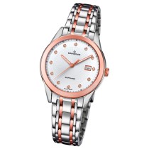 Candino Damen-Armbanduhr Edelstahl silber braun C4617/3 Quarz Klassisch UC4617/3