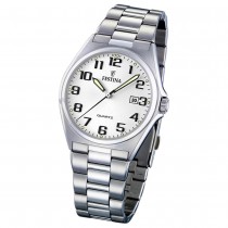 FESTINA Herren-Armbanduhr analog Quarz Edelstahl Klassik Uhr UF16374/9