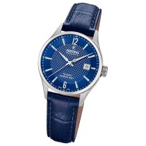 Festina Damenuhr Swiss Made Armbanduhr Leder schwarz UF20009/8