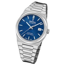 Festina Herrenuhr Swiss Made Armbanduhr Edelstahl silber UF20028/2