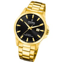 Festina Herrenuhr Edelstahl gold Festina Swiss made Armbanduhr UF20044/6