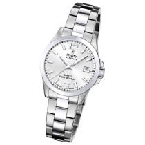 Festina Damenuhr Swiss Made Armbanduhr Edelstahl silber UF20049/1