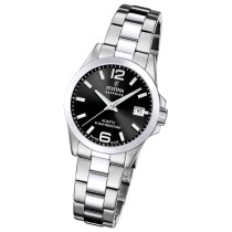 Festina Damenuhr Swiss Made Armbanduhr Edelstahl silber UF20049/6