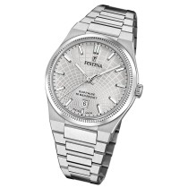 Festina Herrenuhr Swiss Made Armbanduhr Edelstahl silber UF20051/2
