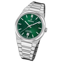 Festina Herrenuhr Swiss Made Armbanduhr Edelstahl silber UF20051/5