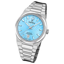 Festina Damenuhr Swiss Made Armbanduhr Edelstahl silber UF20052/5