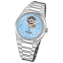 Festina Herrenuhr Swiss Made Armbanduhr Edelstahl silber UF20053/5