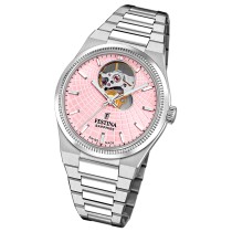 Festina Damenuhr Swiss Made Armbanduhr Edelstahl silber UF20054/2