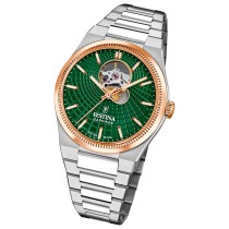 Festina Herrenuhr Swiss Made Armbanduhr Edelstahl silber UF20061/3