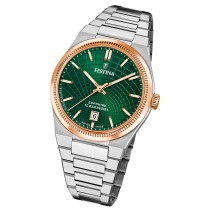 Festina Herrenuhr Swiss Made Armbanduhr Edelstahl silber UF20065/3