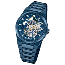 Festina Herrenuhr Swiss Made Armbanduhr Edelstahl blau UF20071/1
