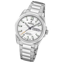 Festina Herrenuhr Swiss Made Armbanduhr Edelstahl silber UF20073/1