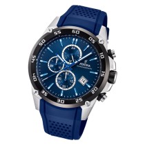 Festina Herren Armbanduhr The Originals F20330/2 Quarz PU blau UF20330/2