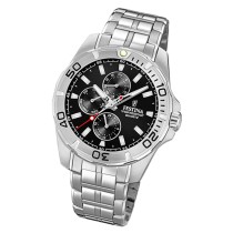 Festina Herren Armbanduhr Multifunktion F20445/3 Edelstahl silber UF20445/3