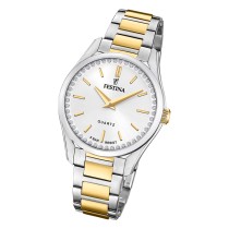 Festina Damenuhr Edelstahl silber gold Festina Mademoiselle Armbanduhr UF20619/1