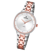 Festina Damenuhr Edelstahl silber rosé Festina Mademoiselle Armbanduhr UF20626/1