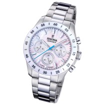 Festina Damenuhr Keramik Armbanduhr Edelstahl silber UF20693/1