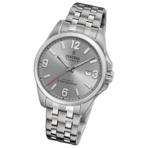 Festina Herrenuhr Titanium Armbanduhr Titan silber UF20696/2