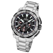 Festina Herrenuhr Chrono Bike Armbanduhr Edelstahl silber UF20724/7