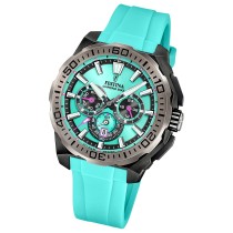 Festina Herrenuhr Chrono Bike Armbanduhr Kautschuk tuürkis blau UF20726/2