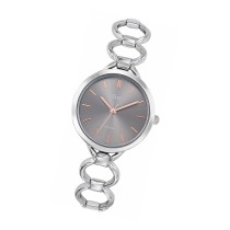 Girl Only Damen Armbanduhr GO 695212 Analog Quarz Uhr Edelstahl silber UGO695212