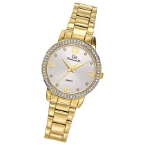 Girl Only GO Damen Armbanduhr Mademoiselle Quarz-Uhr Edelstahl gold UGO695299