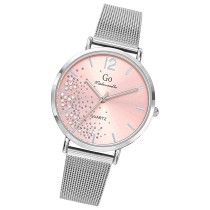 Girl Only GO Damen Armbanduhr Mademoiselle Quarz-Uhr Edelstahl silber UGO695347