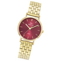 Girl Only GO Damen Armbanduhr Mademoiselle Quarz-Uhr Edelstahl gold UGO695378