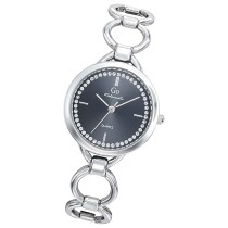 Girl Only GO Damen Armbanduhr Mademoiselle Quarz-Uhr Metall silber UGO695421