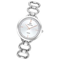 Girl Only GO Damen Armbanduhr Mademoiselle Quarz-Uhr Metall silber UGO695424