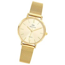 Girl Only GO Damen Armbanduhr Mademoiselle Quarz-Uhr Edelstahl gold UGO695430