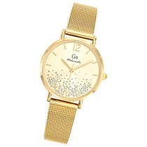 Girl Only GO Damenuhr Analog Quarzuhr mit Edelstahlarmband gold UGO695435