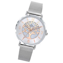 Girl Only GO Damenuhr Analog Quarzuhr mit Edelstahlarmband silber UGO695439
