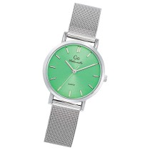 Girl Only GO Damen Armbanduhr Mademoiselle Quarz-Uhr Edelstahl silber UGO695454