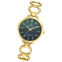Girl Only GO Damen Armbanduhr Mademoiselle Quarz-Uhr Metall gold UGO695462