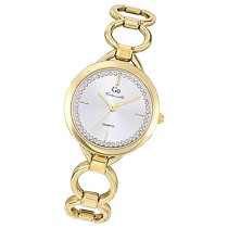 Girl Only GO Damen Armbanduhr Mademoiselle Quarz-Uhr Metall gold UGO695515