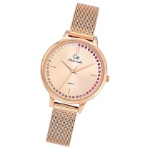 Girl Only GO Damen Armbanduhr Mademoiselle Quarzuhr Edelstahl rosegold UGO695528